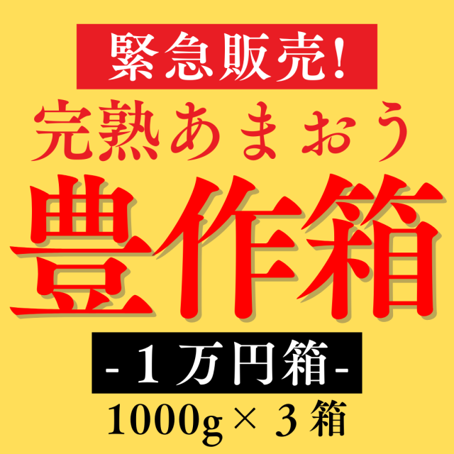 豊作箱3箱